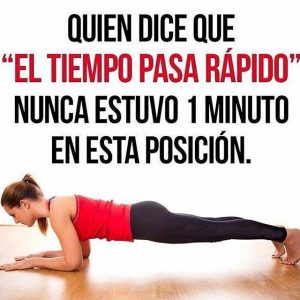 Como hacer planchas o plank. Entrenamiento con pesas